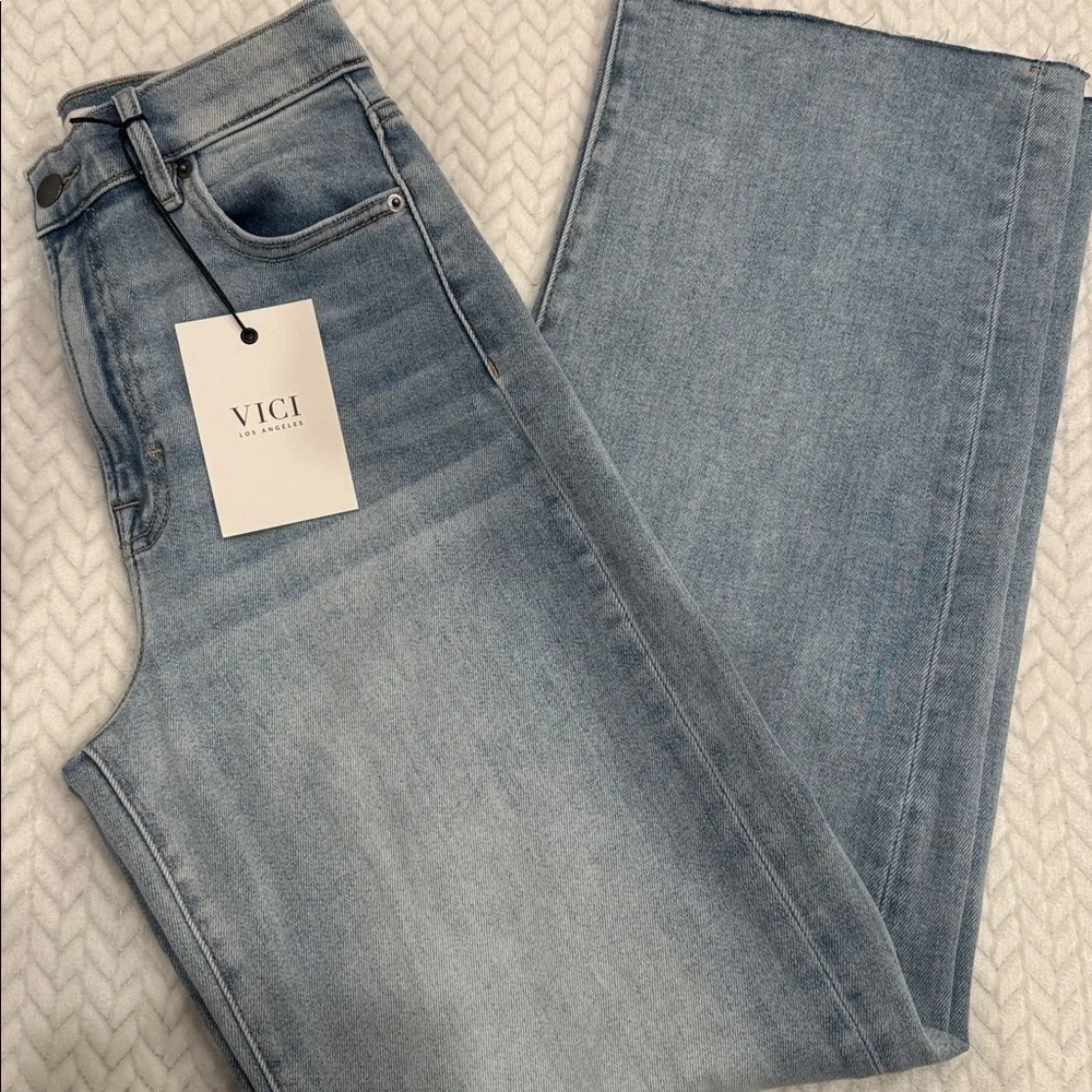 Vici -Icon Super Stretch High Rise Straight Jeans